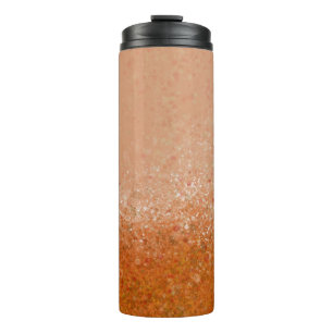 Pumpkin Spice Abstract Thermal Tumbler