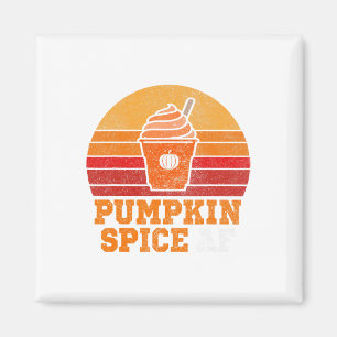 Pumpkin Spice Af Fun Men Husband Apparel Halloween Magnet