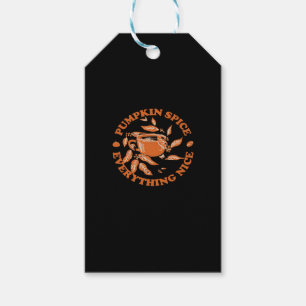 Pumpkin Spice And Everything Nice, Autumn Fall Cla Gift Tags