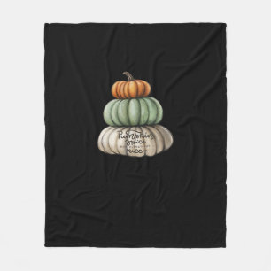 Pumpkin Spice And Everything Nice Basic Fleece Blanket