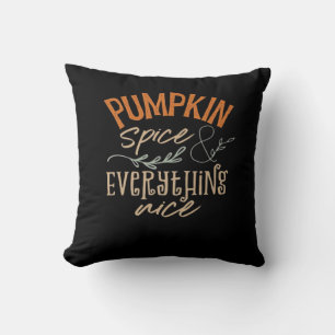 Pumpkin Spice And Everything Nice Boxy Cushion