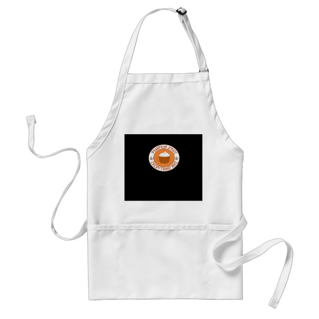 Pumpkin Spice And Everything Nice Circle Standard Apron (Front)