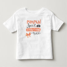 Pumpkin Spice and Everything Nice Cute Fall Bow