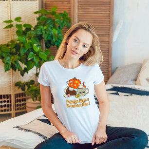 Pumpkin Spice and Everything Nice Fall Autumn T-Shirt
