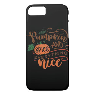 Pumpkin Spice And Everything Nice Sloth iPhone 8/7 Case