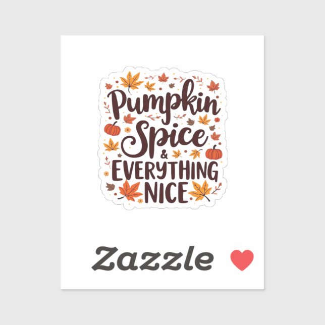 Pumpkin Spice And Everything Nice Sloth Halloween (Sheet)