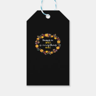 Pumpkin Spice And Everything Nice Sloth Halloween Gift Tags