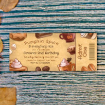 Pumpkin Spice and Everything Nice Ticket