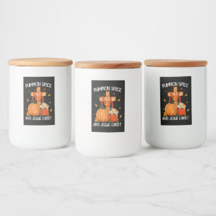 Pumpkin Spice and Jesus Christ Food Label