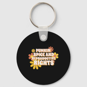 Pumpkin Spice And Reproductive Rights Fall Feminis Key Ring
