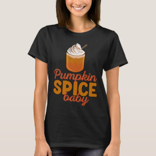 Pumpkin Spice Baby Jesus Women Holly Cross Celebr T-Shirt