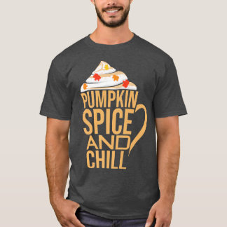 Pumpkin Spice Caffe Latte Autumn Fall Season Coffe T-Shirt