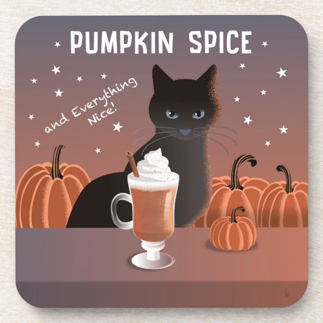 Pumpkin Spice Coaster (Front)
