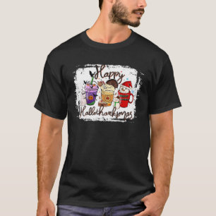 Pumpkin Spice Coffee Happy Hallo thank mas Western T-Shirt
