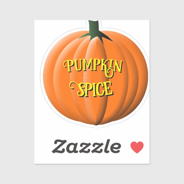 Pumpkin Spice Customisable Text (Sheet)