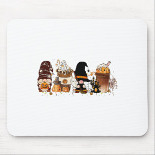 Pumpkin Spice Cute Latte Iced Autumn Coffee Fall H Mouse Pad
