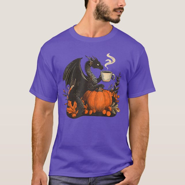 Pumpkin Spice Dragon boy T-Shirt (Front)