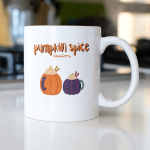 Pumpkin Spice drinks cute pumpkin for Autumn lover Mug