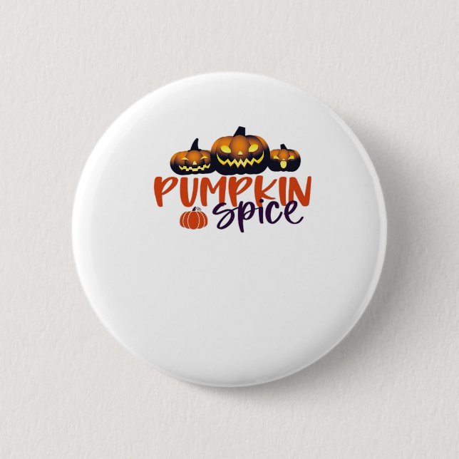 Pumpkin Spice Essential 6 Cm Round Badge (Front)