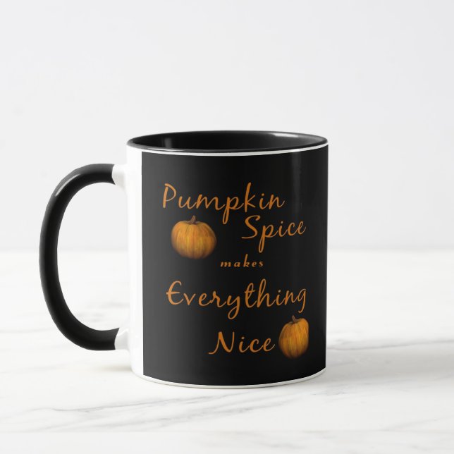 Pumpkin Spice Essential Mug (Left)