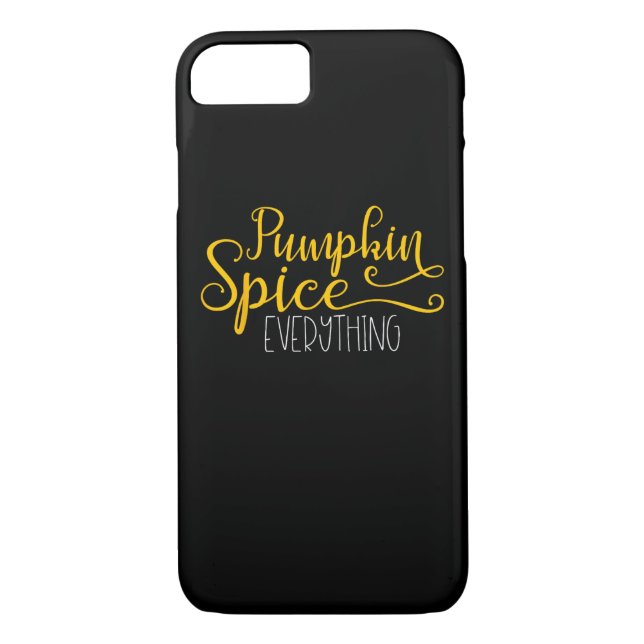 Pumpkin Spice Everything Case-Mate iPhone Case (Back)