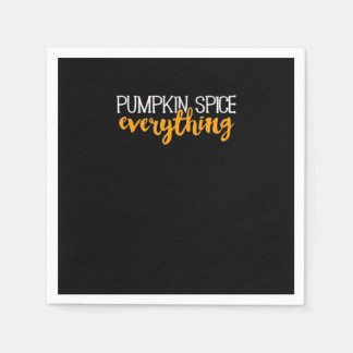 Pumpkin Spice Everything Fall Autumn Season Essent Napkin