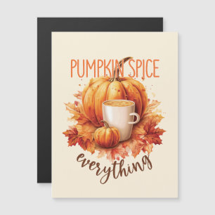 Pumpkin Spice Everything – Latte & Autumn Foliage