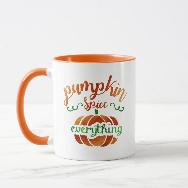Pumpkin Spice Everything Mug (Left)