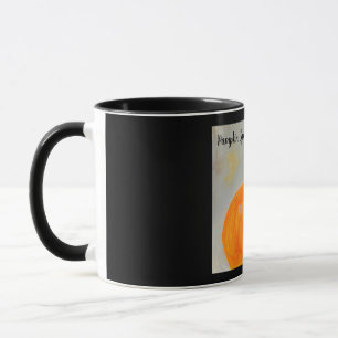 Pumpkin Spice & Everything Nice Black Mug