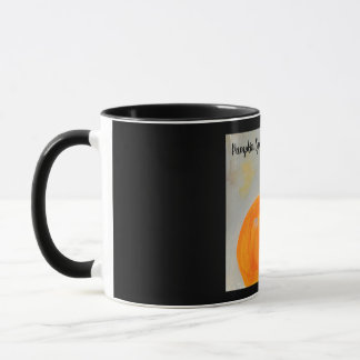 Pumpkin Spice & Everything Nice Black Mug