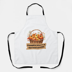 Pumpkin Spice & Everything Nice – Cozy Autumn Fall Apron
