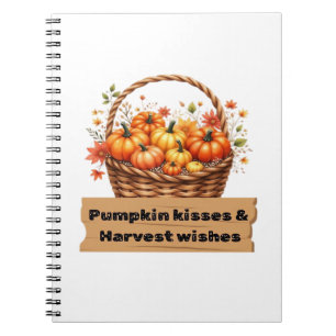 Pumpkin Spice & Everything Nice – Cozy Autumn Fall Notebook