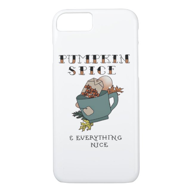 Pumpkin Spice & Everything Nice Essential Case-Mate iPhone Case (Back)