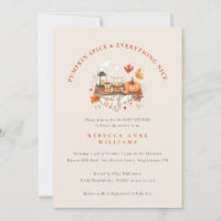 Pumpkin Spice & Everything Nice – Fall Baby Shower