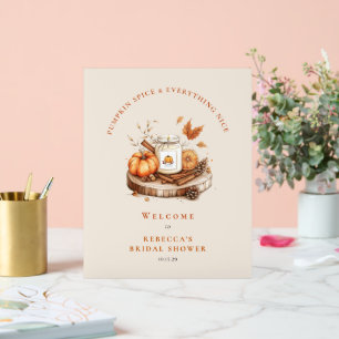 Pumpkin Spice & Everything Nice – Fall Foam Boards Acrylic Sign