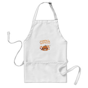Pumpkin Spice & Everything Nice - Fall Vibes Art Standard Apron