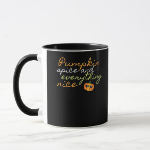 Pumpkin Spice & Everything Nice Halloween Trending Mug