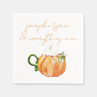 Pumpkin Spice & Everything Nice Napkin