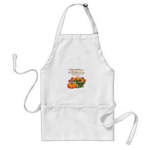 Pumpkin Spice & Everything Nice Slogan Vibes Standard Apron