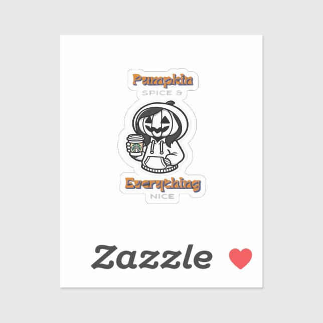 Pumpkin Spice & Everything Nice Sloth Vibes (Sheet)