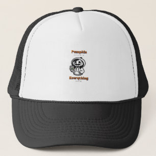Pumpkin Spice & Everything Nice Sloth Vibes Trucker Hat