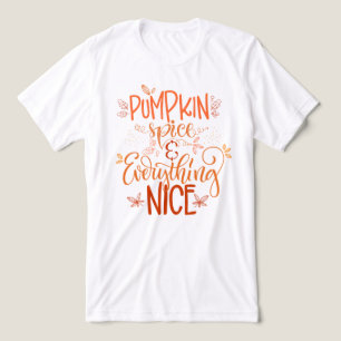 Pumpkin Spice & Everything Nice Tri-Blend Shirt
