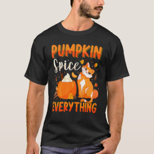 Pumpkin Spice Everything Thanksgiving Cute Cat Men T-Shirt