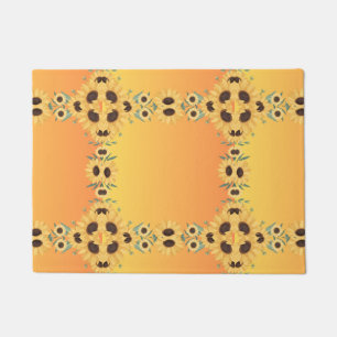 Pumpkin Spice Fall Autumn Harvest Thanksgiving Doormat
