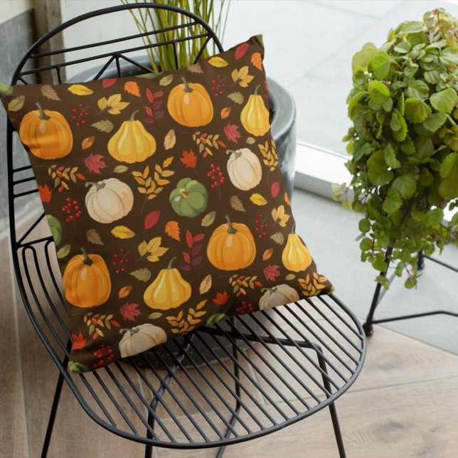 Pumpkin Spice Fall Cushion (Creator Uploaded)