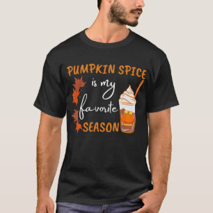 Pumpkin Spice Fall Season Autumn T-Shirt