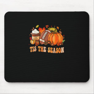 Pumpkin Spice Football Tis The Season Mouse Pad