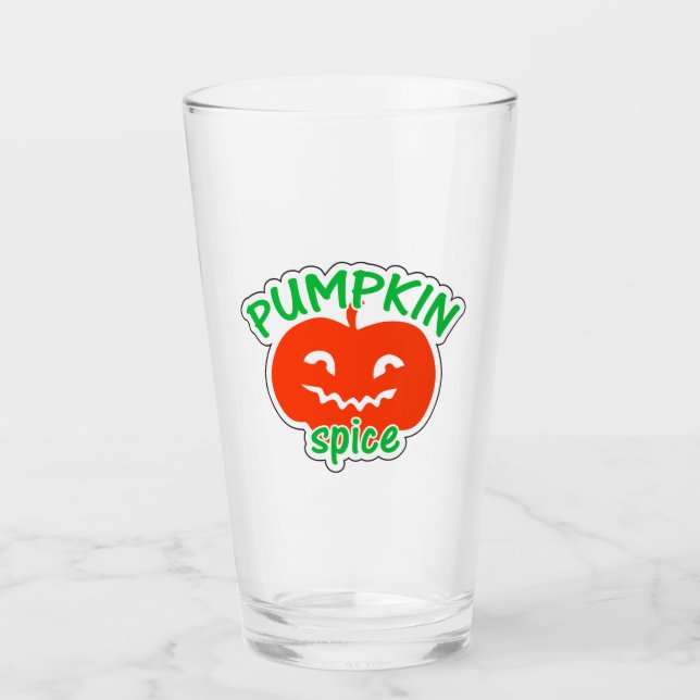 Pumpkin Spice Glass (Front)