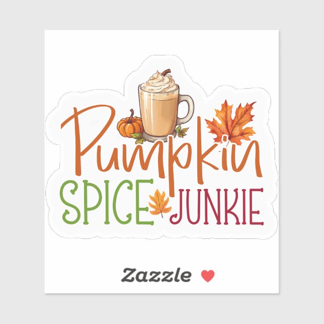 Pumpkin Spice Junkie (Sheet)