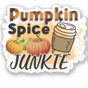 Pumpkin Spice Junkie - Fall Coffee Lover Gift